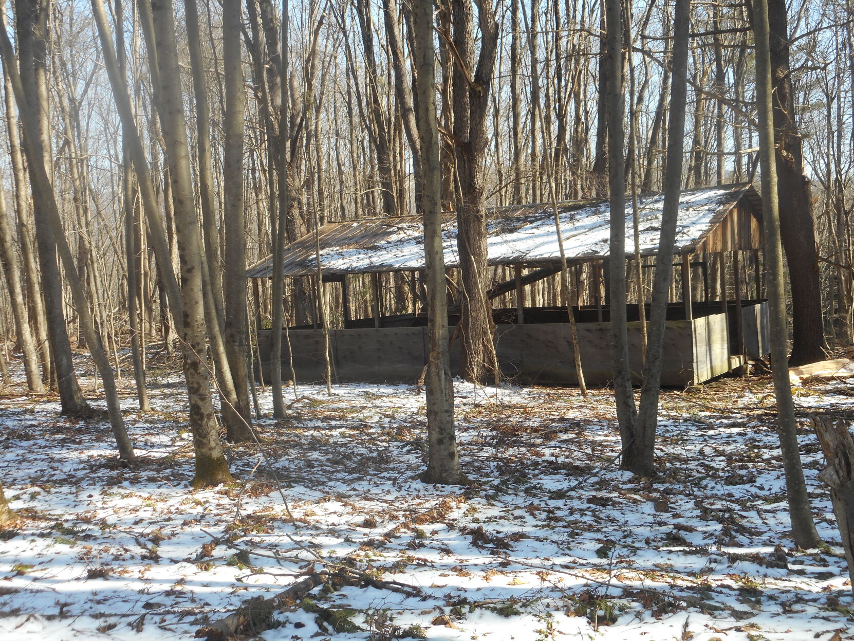 clubhouse along the river trail